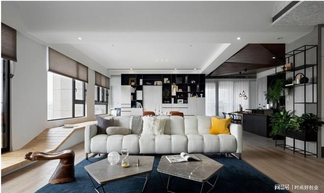 打造的空间宛如避风港让人释放压力AG真人网浙江泓优材装饰材料公司