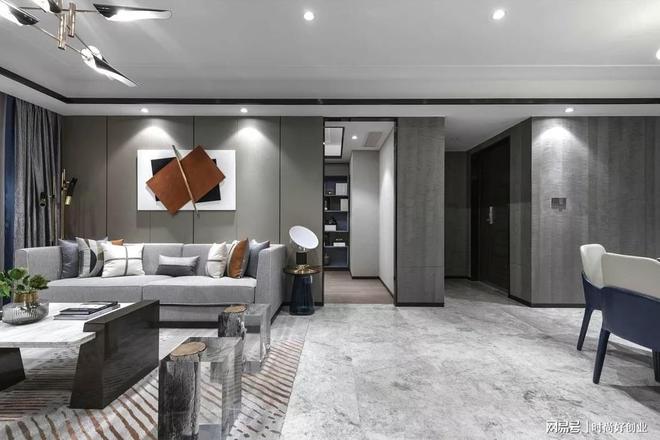 打造的空间宛如避风港让人释放压力AG真人网浙江泓优材装饰材料公司(图3)